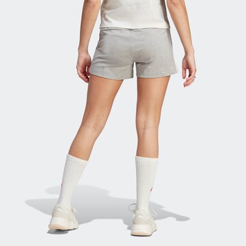 ADIDAS SPORTSWEAR Regular Workout Pants 'Essentials' in Grey