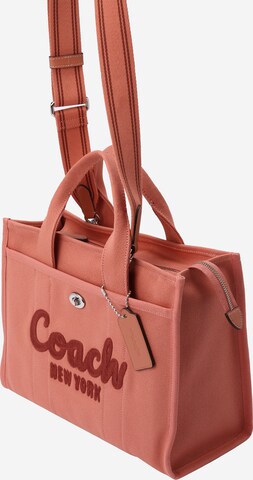 COACH Nakupovalna torba | oranžna barva