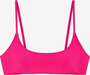 LASCANA Bralette Bikini Top 'Lolo' in Pink: front