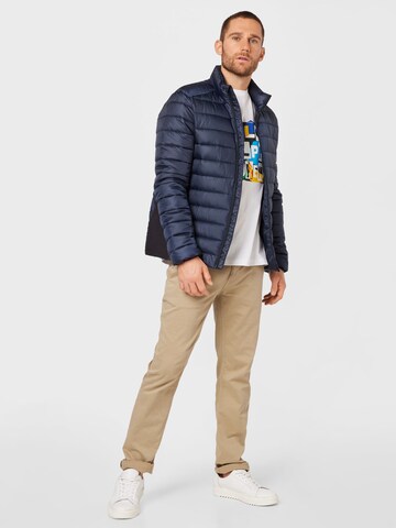 Calvin Klein Between-Season Jacket in Blue