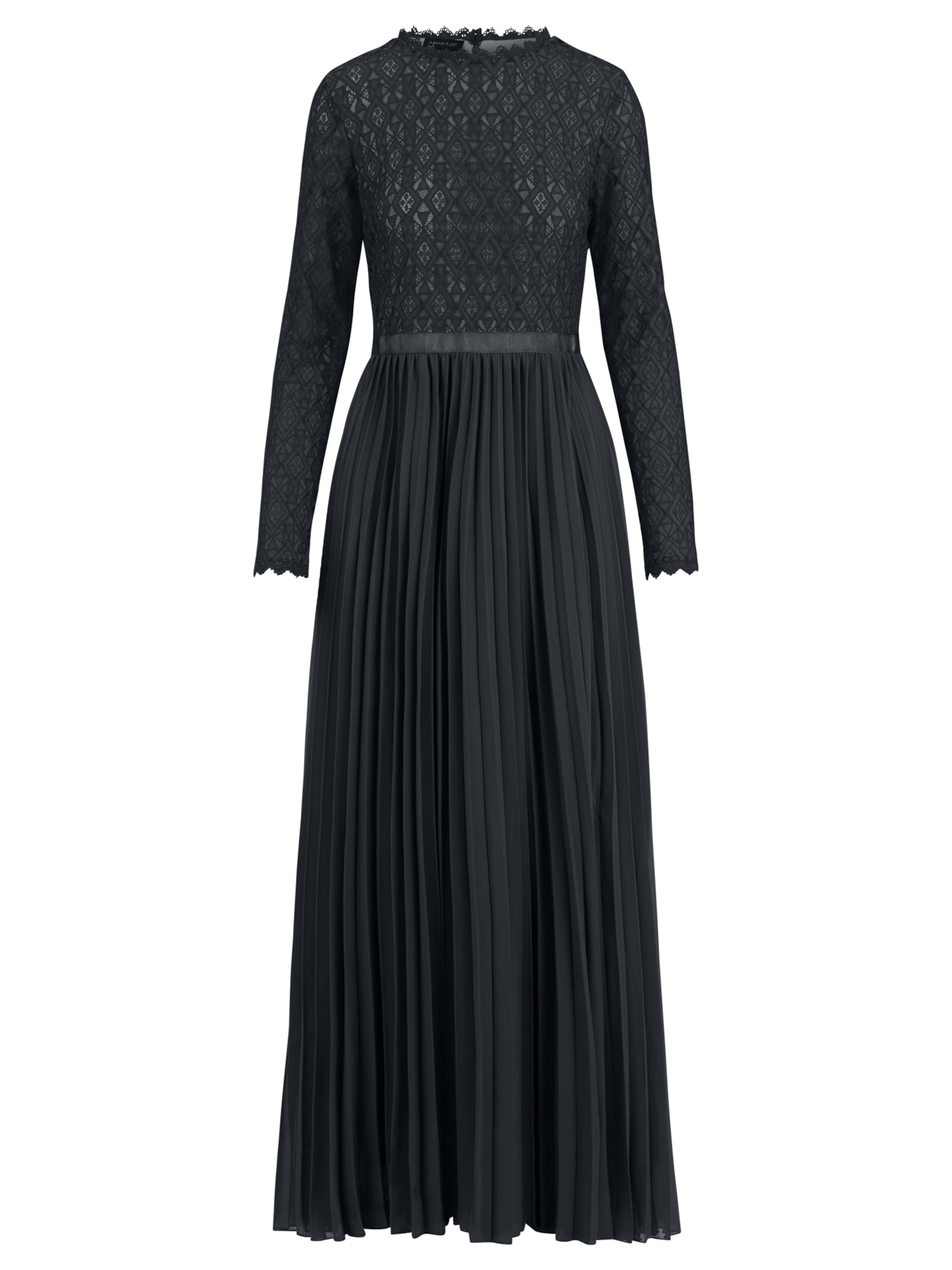 APART Abendkleid in Schwarz: Vorderseite