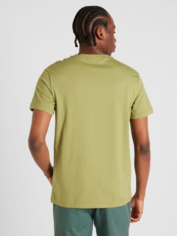Calvin Klein Jeans Štandardný strih Tričko - Zelená