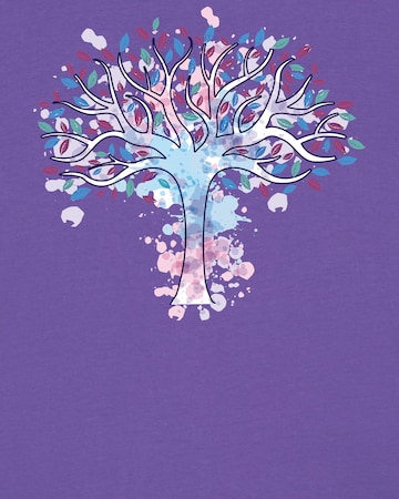 Watapparel Shirt ' Tree of life ' in Purple