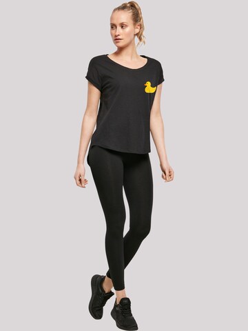 T-shirt 'Yellow Rubber Duck' F4NT4STIC en noir
