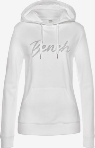 BENCH Sweatshirt i hvid: forside