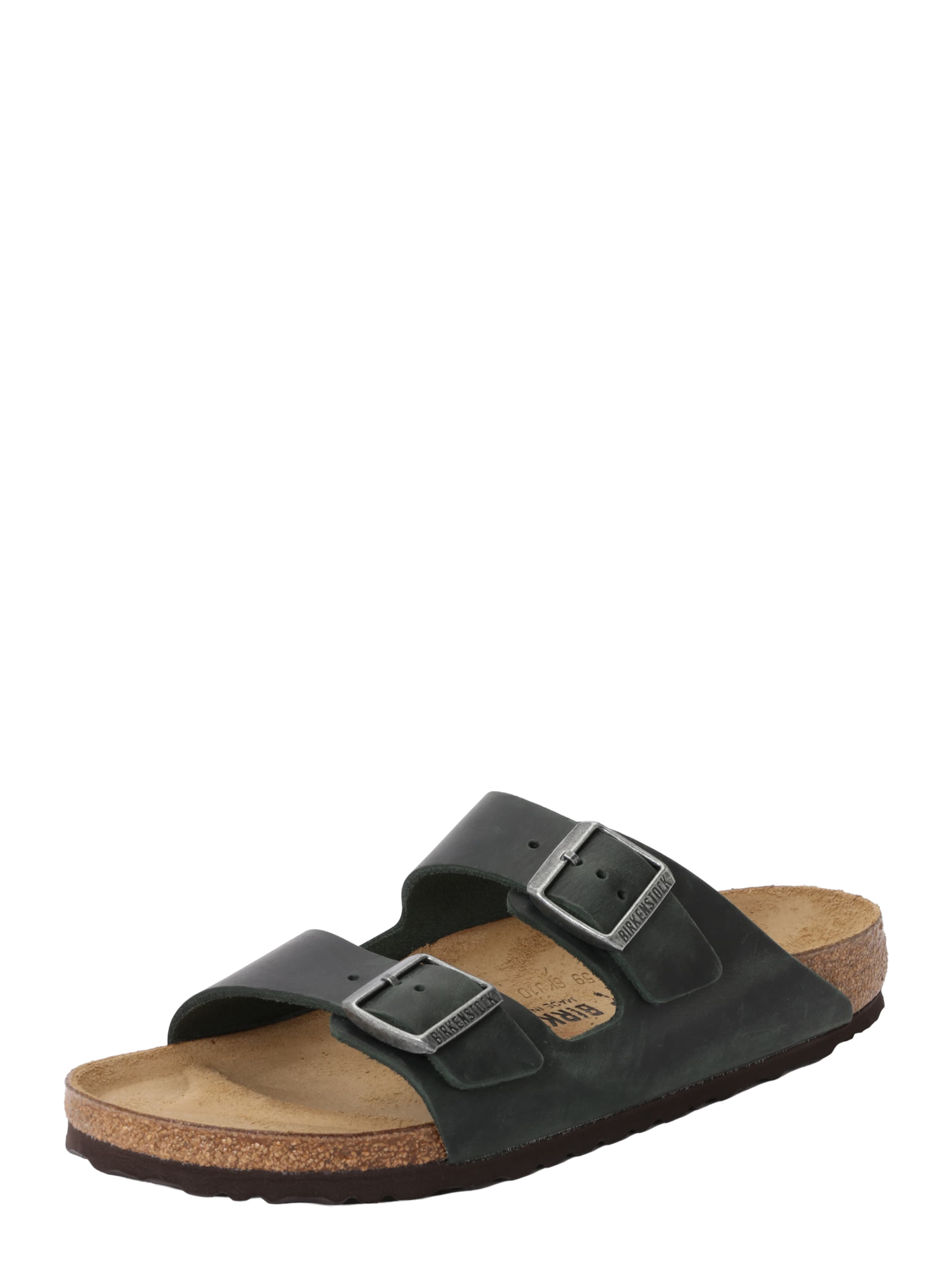 BIRKENSTOCK Nizki natikači 'Arizona' | zelena barva: sprednja stran