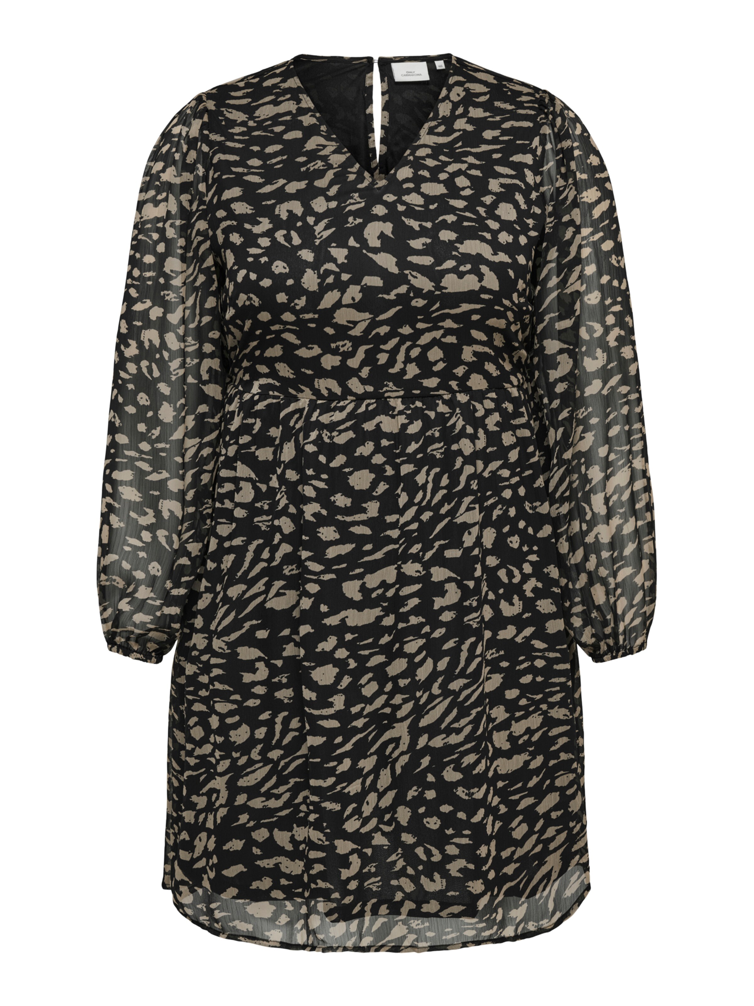 Robe 'CARASTA' ONLY Carmakoma en noir : devant