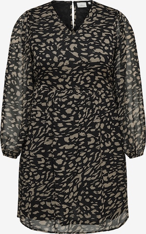 ONLY Carmakoma Kleid 'CARASTA' in Schwarz: Vorderseite