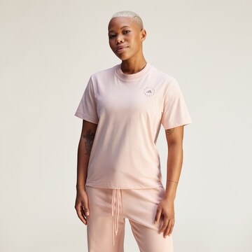 T-shirt fonctionnel 'TrueCasuals' ADIDAS BY STELLA MCCARTNEY en rose : devant