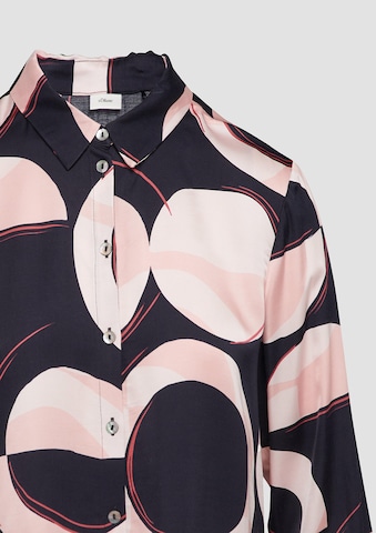 s.Oliver BLACK LABEL Bluse i blå