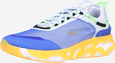 Nike Sportswear Matalavartiset tennarit 'REACT LIVE' värissä kuninkaallisen sininen / sahrami / kiivi / musta / valkoinen, Tuotenäkymä