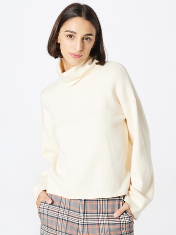 VERO MODA Sweater 'Gold' in White: front