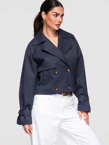Ombre Übergangsjacke‌‌‌‌‌‌‌‌‌ in Blau: Vorderseite