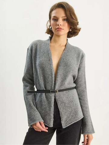 Bianco Lucci Gebreid vest in Grijs