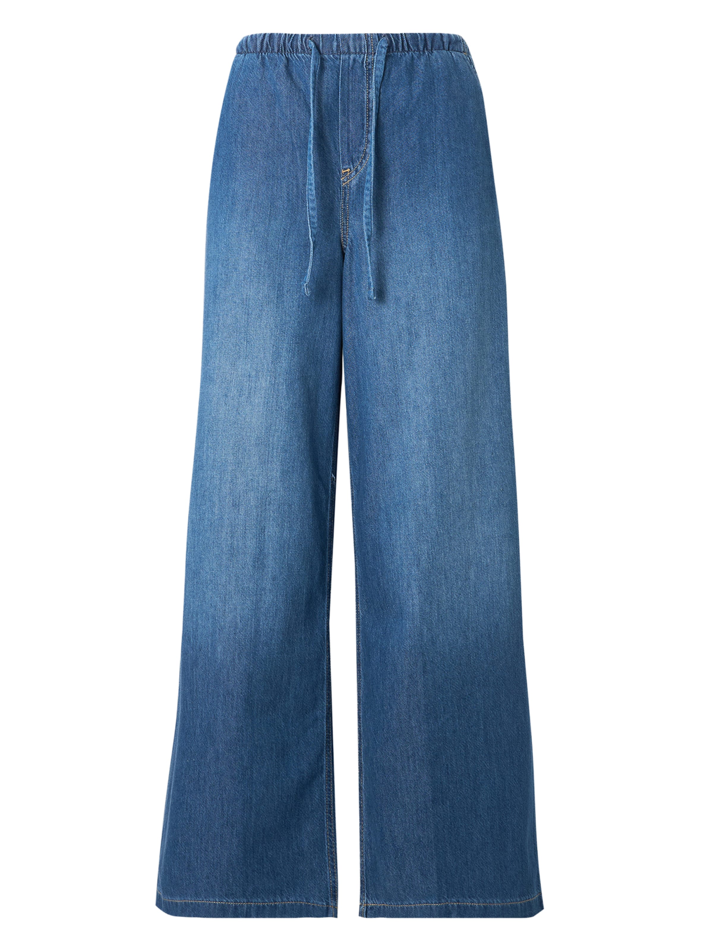 Wide leg Jeans 'EASY' de la GAP pe albastru: față