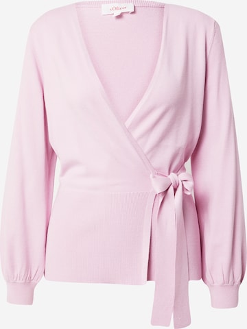 s.Oliver Strickjacke in Pink: predná strana