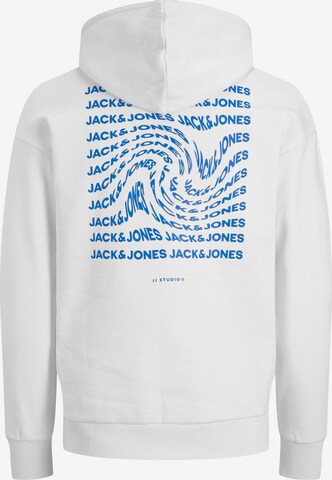 JACK & JONES Sweatshirt 'WIRL' i vit