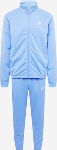 Nike Sportswear Φόρμα τρεξίματος σε μπλε: μπροστά