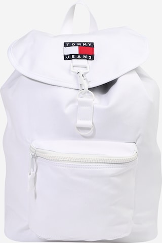 Tommy Jeans Rucksack in Weiß: front