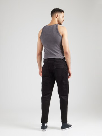 JACK & JONES Regular Hose in Schwarz: Rückseite
