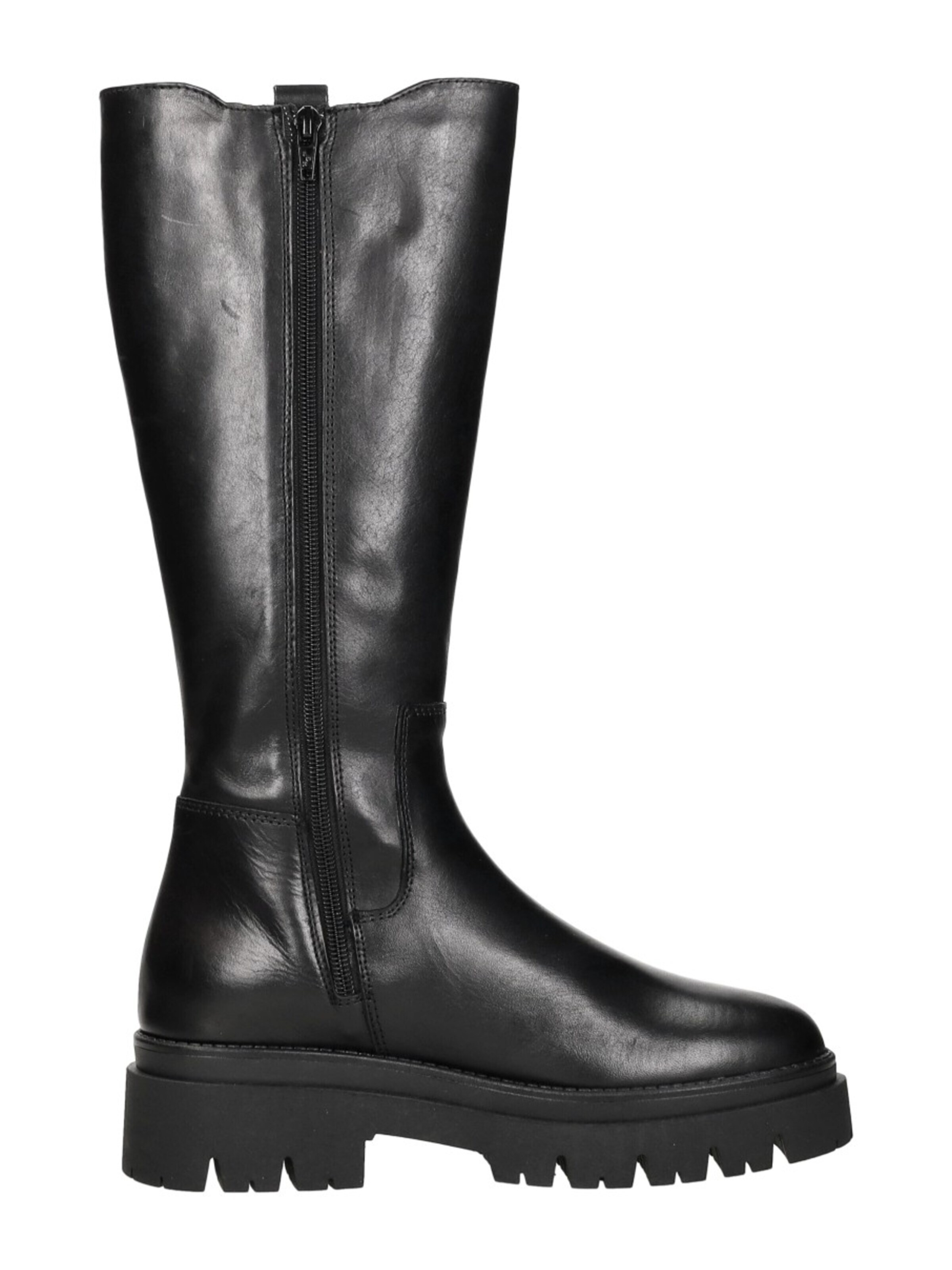 Tamaris Boots 'Lange Laarzen' in Black