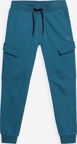 4F Workout Pants 'SPMD011' in Blue: front