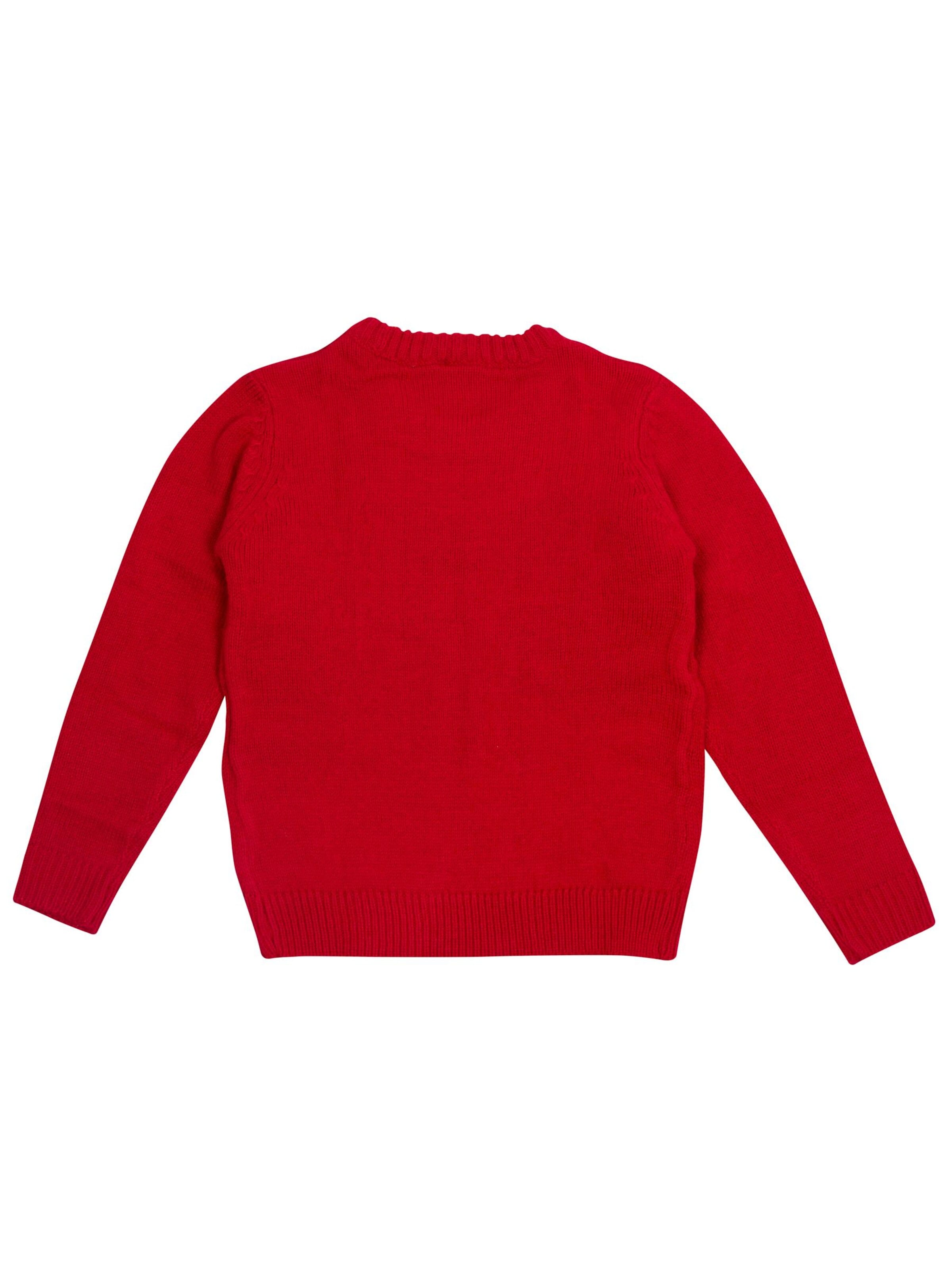 Peppa Pig Sweater 'Weihnachtspullover Peppa Wutz' in Red