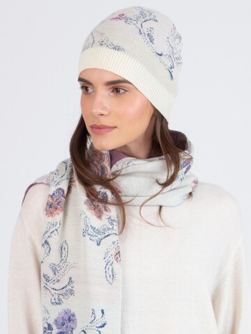 IVKO Mütze 'Furnishing Florals'‌‌‌‌‌‌ in Weiß