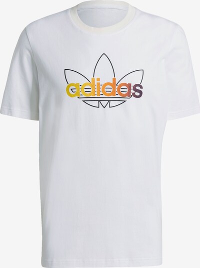 ADIDAS ORIGINALS T-Shirt in mischfarben / weiß, Produktansicht