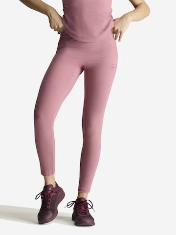 ADIDAS BY STELLA MCCARTNEY Skinny Sportnadrágok 'Studio' - piros: elől