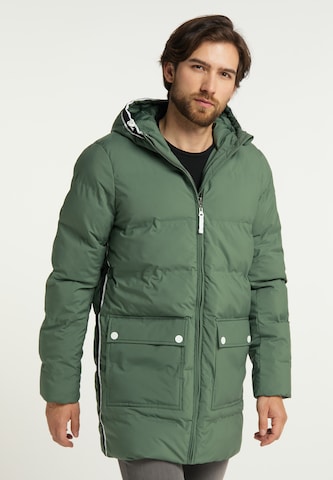 DreiMaster Maritim Winter parka in Green: front