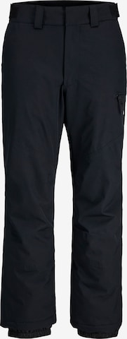 Pantaloni per outdoor 'JJAW25' di JACK & JONES in nero: frontale