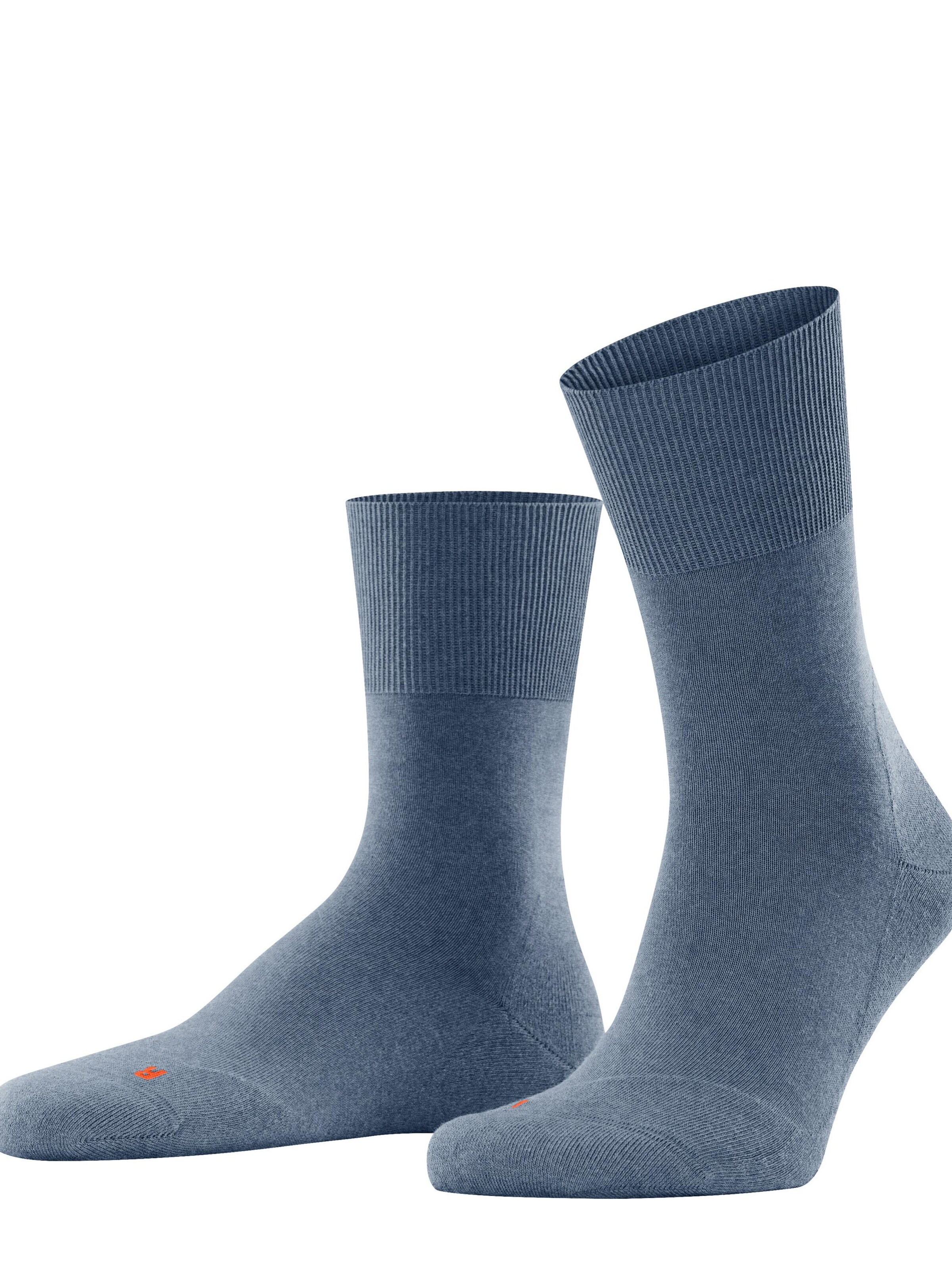 FALKE Socks 'Run' in Blue: front