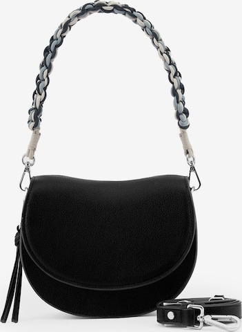 Borsa a spalla di FREDsBRUDER in nero: frontale