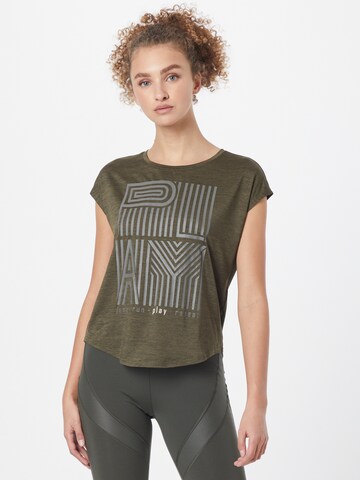 ONLY PLAY Performance Shirt 'Omdi' in Green: front