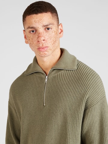 WEEKDAY Sweater 'Harry' in Green