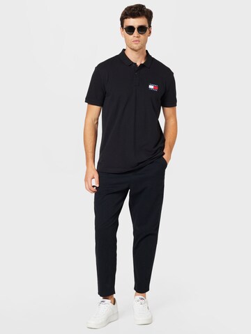 Tommy Jeans Poloshirt in Schwarz