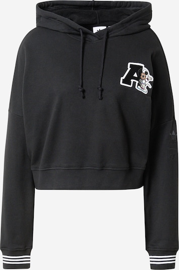 ADIDAS ORIGINALS Sweatshirt 'Short Disney' i lilla / sort / hvid, Produktvisning