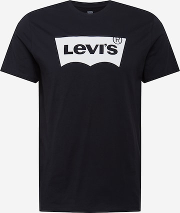 LEVI'S ®Majica 'SS Graphic T Shirt 2.0' - crna boja: prednji dio