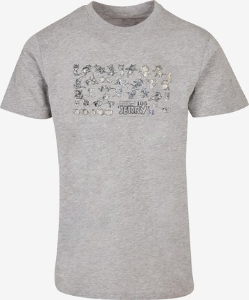 ABSOLUTE CULT Shirt 'Tom and Jerry - Jerry Cartoon Dept' in Grey: front