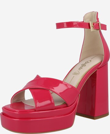 BUFFALO Sandalen met riem in Roze: voorkant