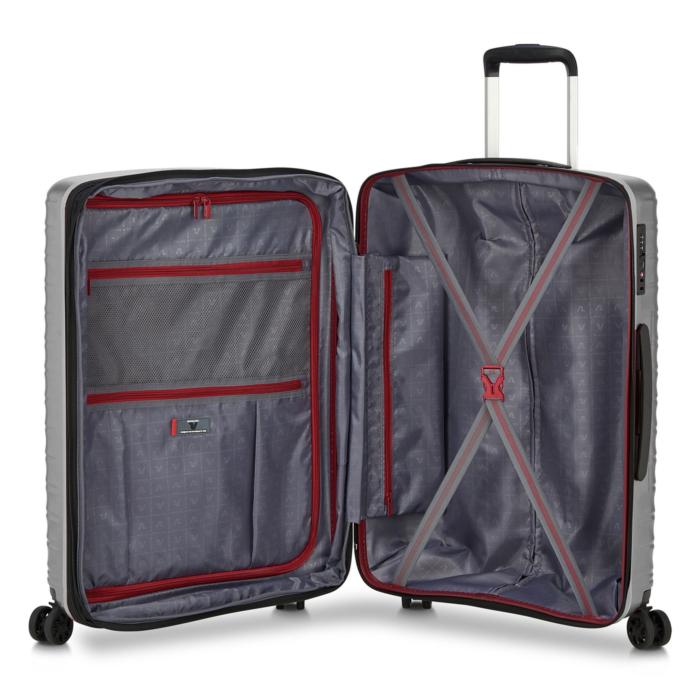 Roncato Trolley in Silber