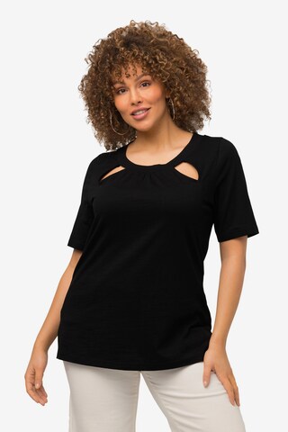 Ulla Popken Shirt in Black: front