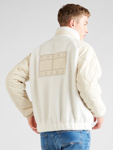 Tommy Jeans Fleece Jacket in White