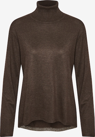 Pull-over 'Annemarie' CULTURE en marron : devant