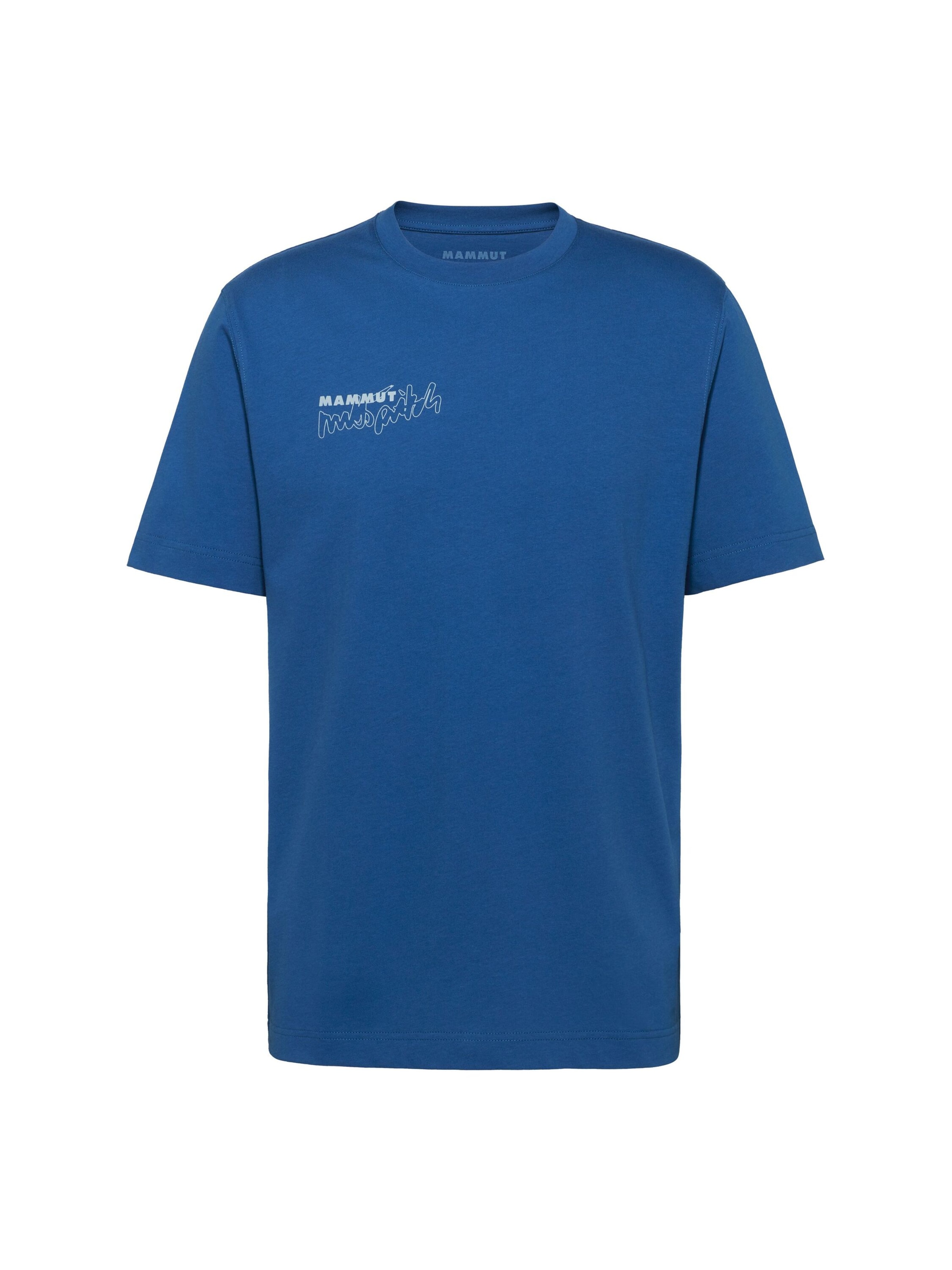 MAMMUT Performance Shirt in Blue: front