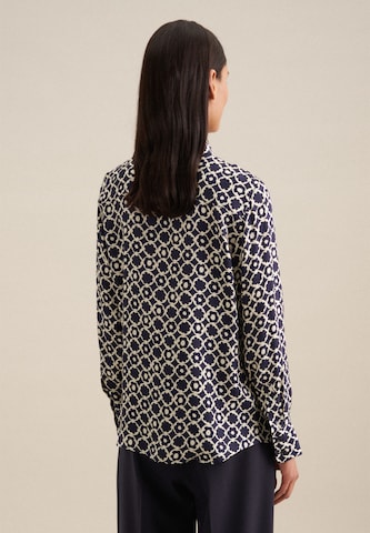 SEIDENSTICKER Blouse ' Schwarze Rose ' in Beige