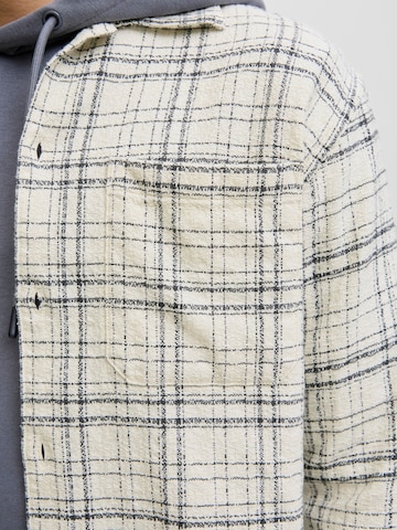 JACK & JONES Regular fit Button Up Shirt in White
