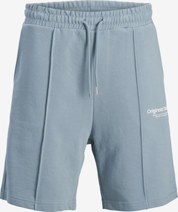 Pantalon JACK & JONES en bleu : devant