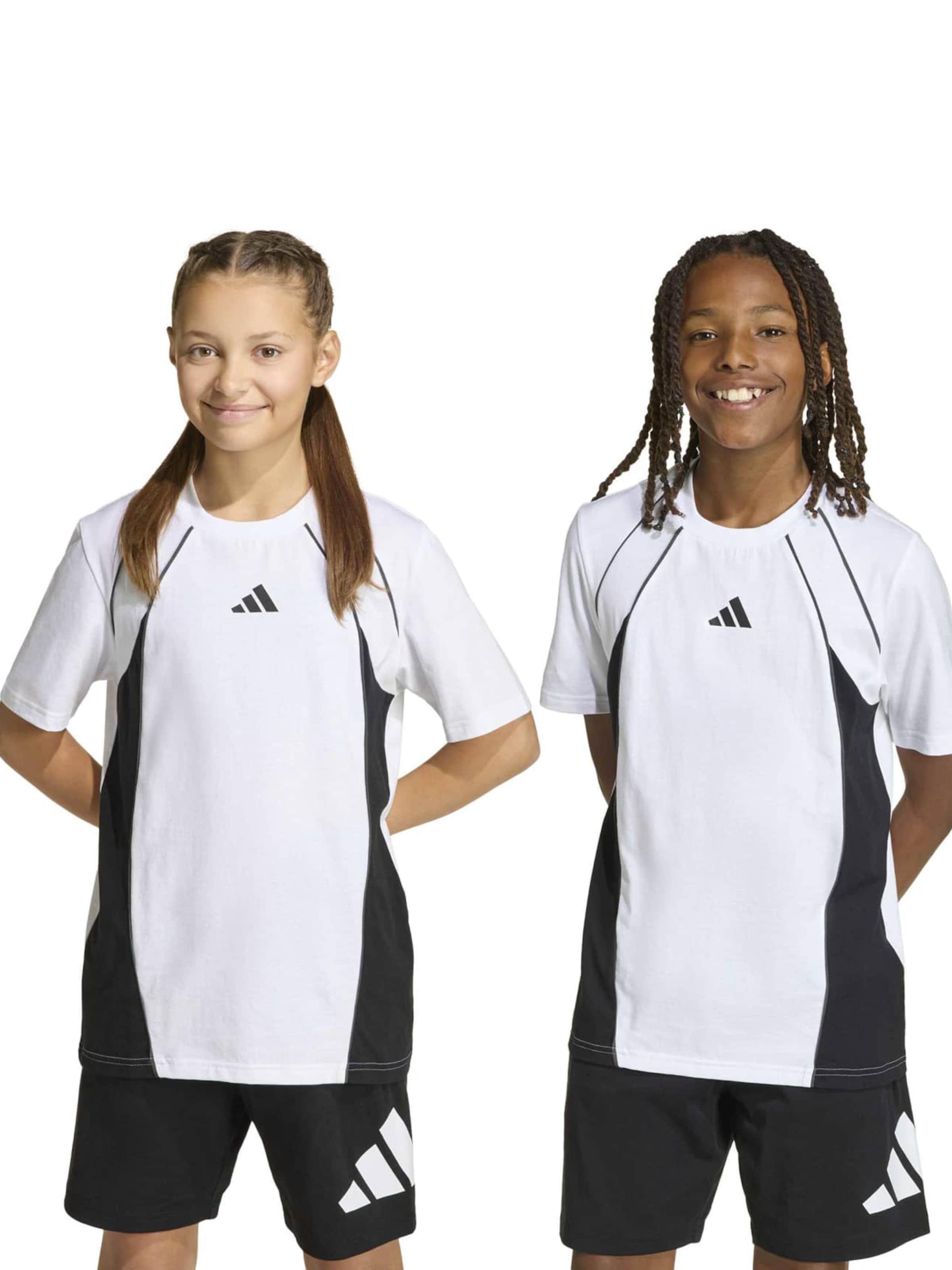 T-Shirt fonctionnel ADIDAS SPORTSWEAR en blanc